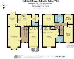 8 Highfield Grove, Bubwith, Selby, YO8 6LG - Floor