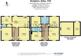 Bluebell Cottage, Breighton, Selby, YO8 6DH - Floo