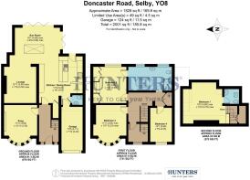 141 Doncaster Road, Selby, YO8 9AU - New Floorplan