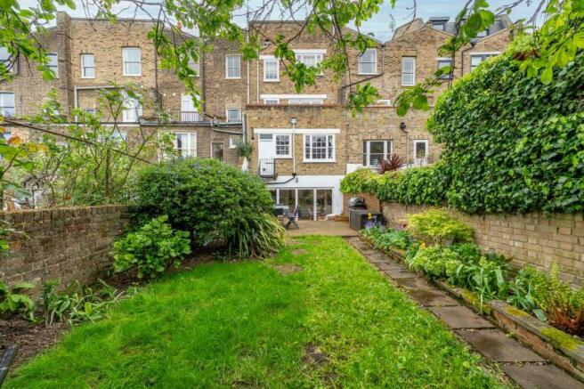 Garden looking towards property