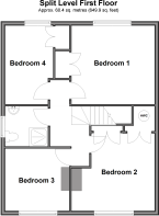 Split Level First Floor