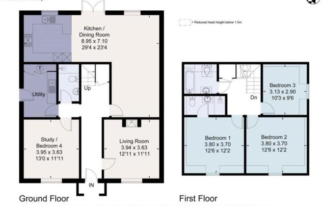 4 Bedroom Bungalow For Sale In Amesbury Road Weyhill Andover Sp11
