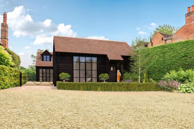 CGI of proposed front elevation