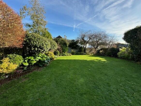 Hillside garden