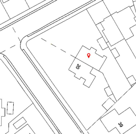 Siteplan- Uplands Way, Winchmore Hill, London, N21