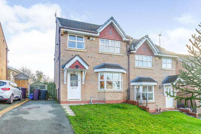 3 bedroom semi-detached house for sale in Aspen Drive, Burnley ...