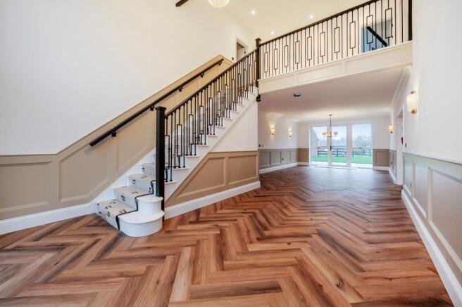 Entrance Hall and Dining Room