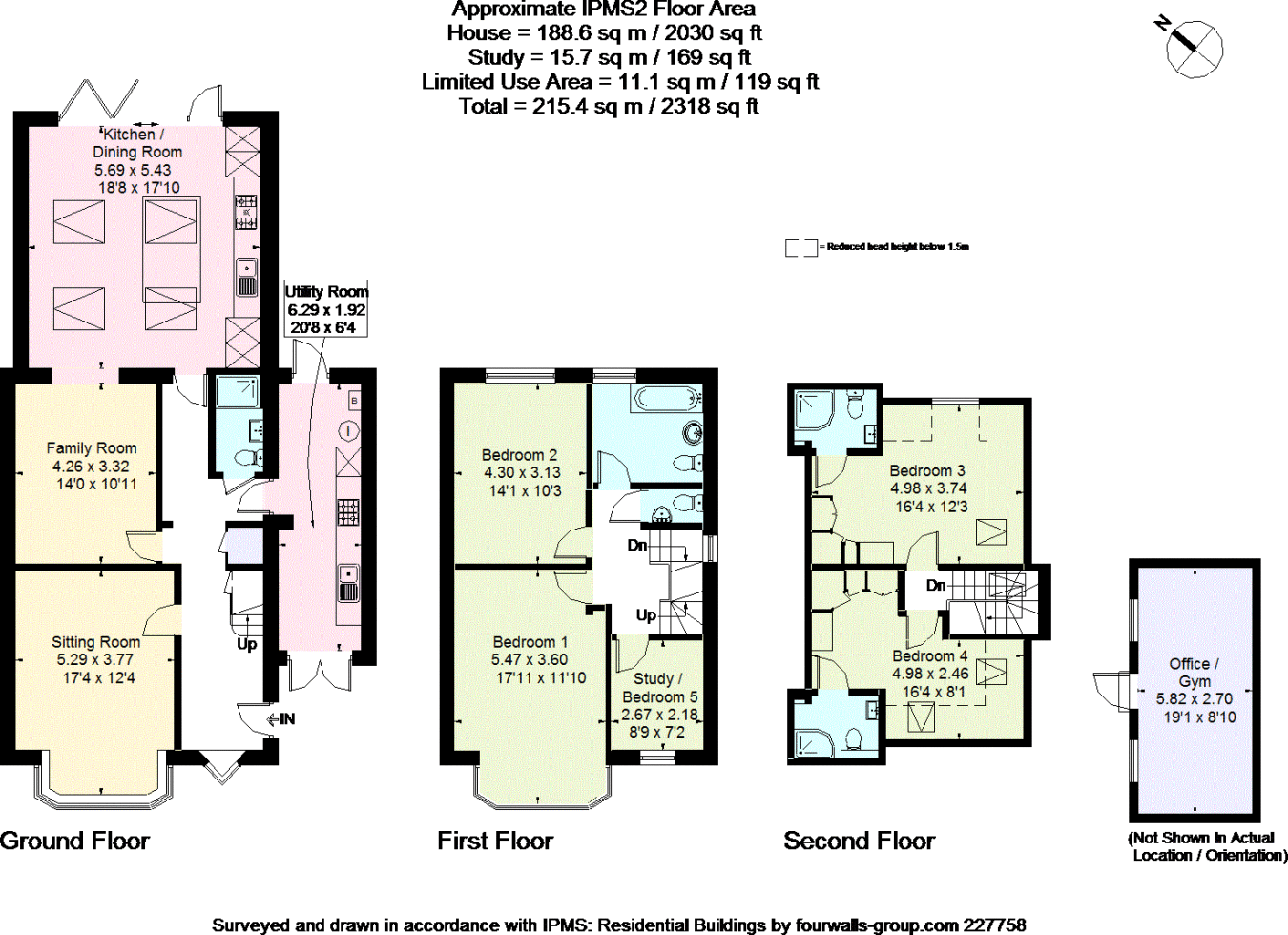 5 Bedroom Semi Detached House For In The Glade