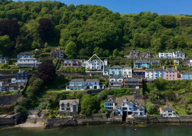 Drone shot - Woodend, Above Town, Dartmouth