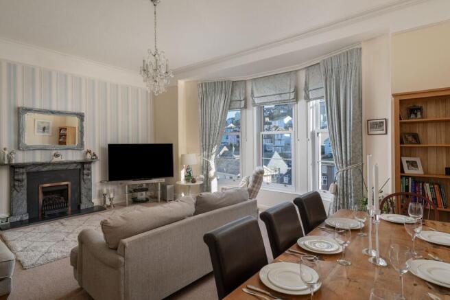 Living Room 4a Vicarage Hill, Dartmouth
