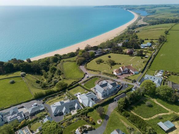 New Strete Lodge, Strete, Dartmouth Drone