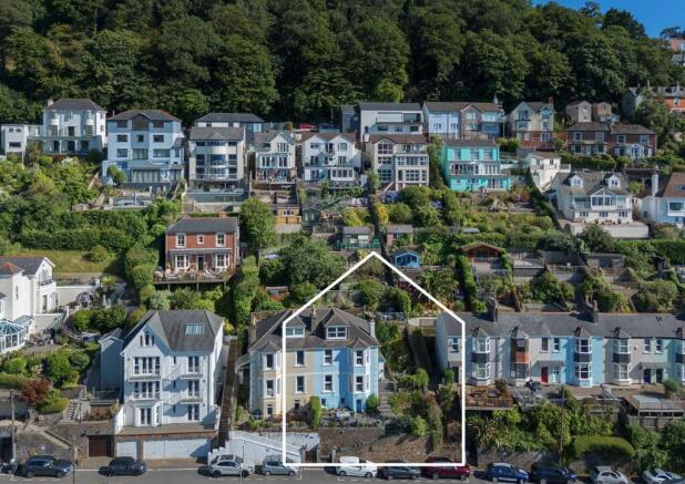Cragside, Kingswear, Front Elevation