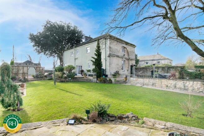 view from bottom of garden