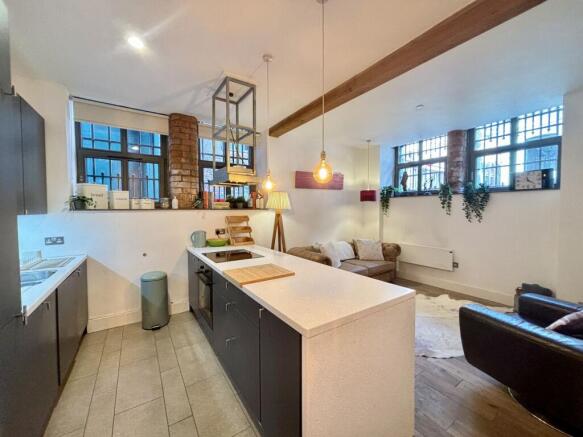 Open Plan Living and Kitchen