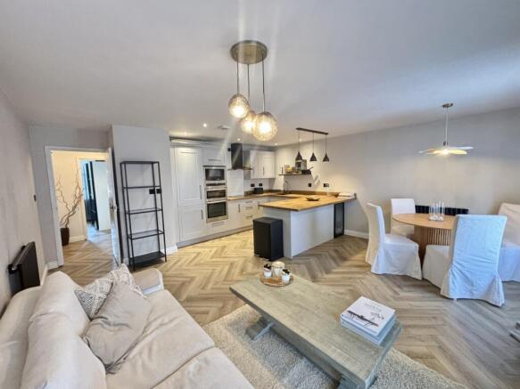 Open Plan Kitchen  Living