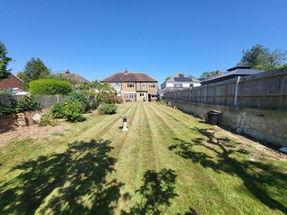 Rear garden