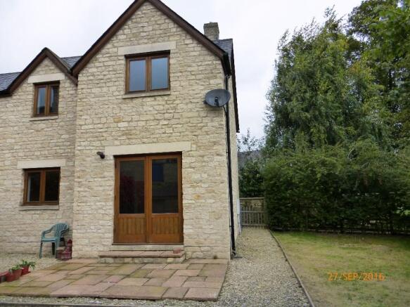 Rear of cottage 