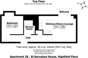 Apartment 28 , St Barnabus House, Highfield Place 