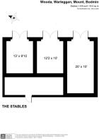 Wooda - floor plan stables