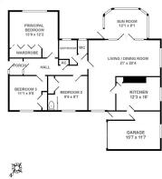 Trelowen - floor plan