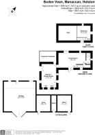(2) Boden Vean (outbuilding) - floor plan