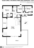 Ocean Cliffs - floor plan