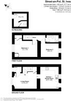 Courtyard Cottage - Floor plan