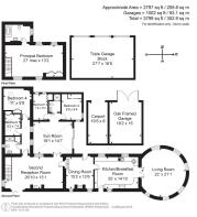 Trevorrick Barn - Floor plan