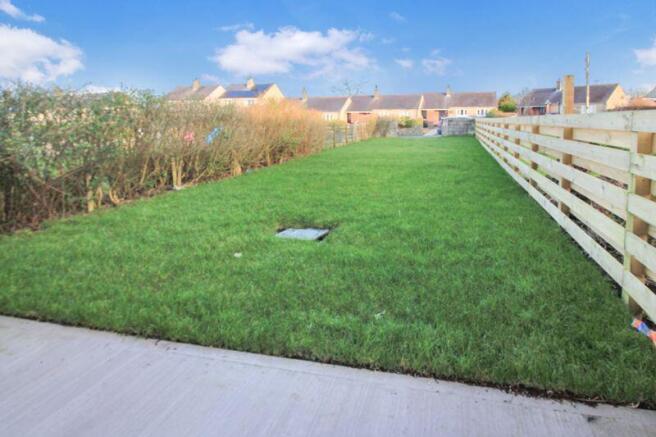Rear garden