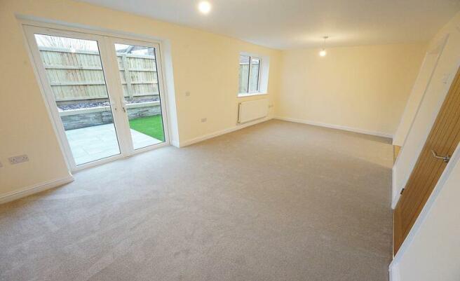 Open plan living room