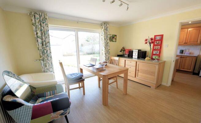 Separate dining room