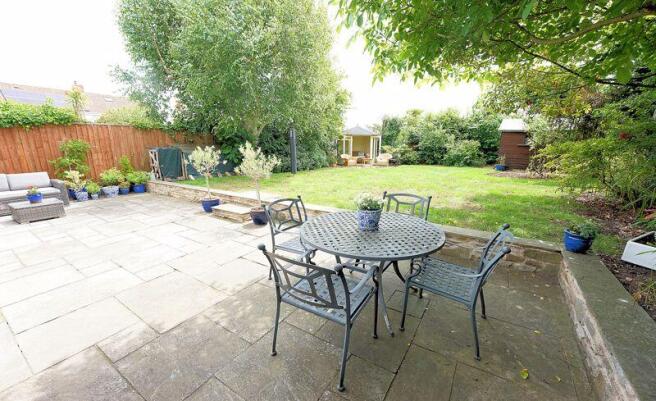 South facing garden
