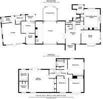 Moat House Farmhouse - Floorplan