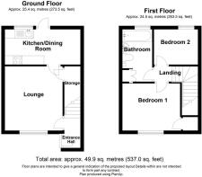 2 School House Mews - Floorplan