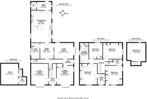 Wood End Farmhouse - Floorplan