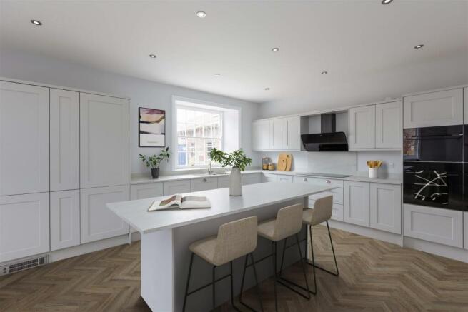 Manor House Kitchen CGI