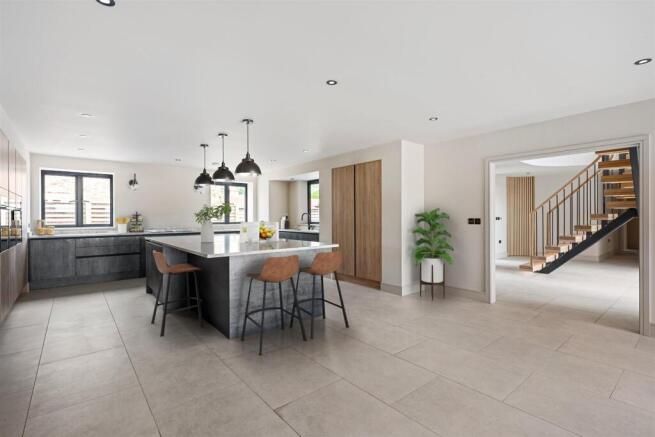 Kitchen Dining Room CGI