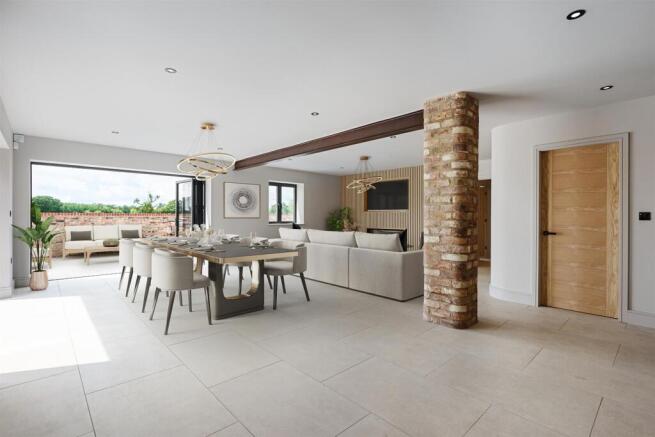 Kitchen Dining Room CGI