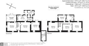 Main House floorplan
