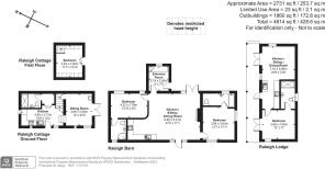 Raleigh Cottage, Barn and Lodge floorplan