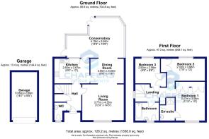 21 Thomas Hardy Drive, Shaftesbury - all floors (1