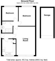 6 Maple Hurst Drive, OSWESTRY ground plan and gara