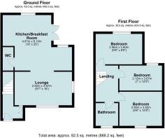 12B Austrey Lane, Newton Regis, Floorplan