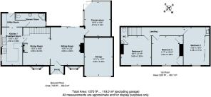 Floorplan - Linden Lea, Spon Lane