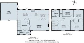 Floorplan, 21 Meadow Close
