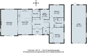 Floorplan. The Ponderosa