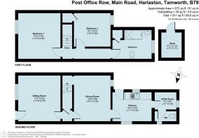 Post Office Row, Harlaston, floorplan