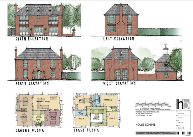 Rugby Road, Withybrook, House plan.PNG