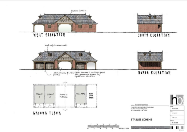 Rugby Road, Withybrook, Stables plan.PNG