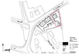 Catthorpe. Self build plot - Proposed Site Layout 